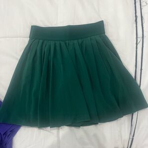 Aritzia Green tennis Skirt